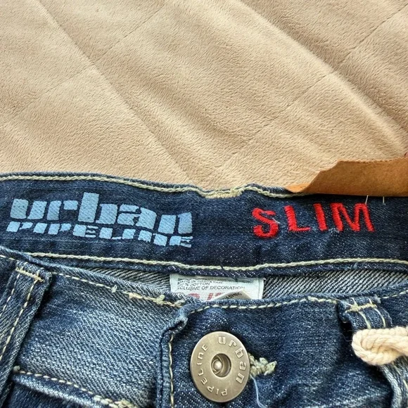 Urban Pipeline Light Blue Men's Jeans - Picture 8 of 8